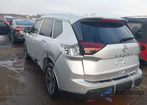2025 Nissan Rogue Sv Fwd z USA, uszkodzony, nr VIN 5N1BT3BA4SC854462